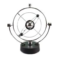 rotation perpetual motion swing celestial globe newton pendulum model kinetic orbital revolving gadget home decor craft ornament