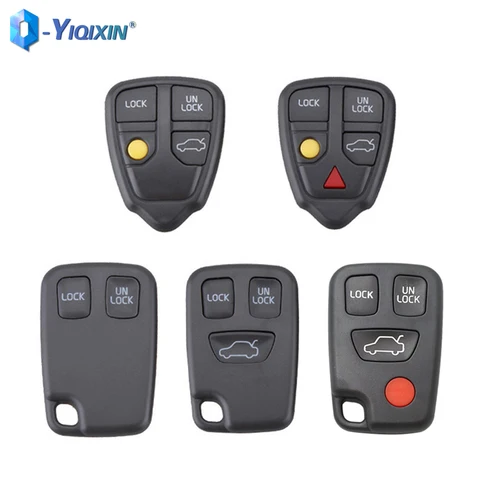 Чехол YIQIXIN для автомобильного ключа для VOLVO S40, S60, S70, S80, S90, V40, V70, V90, XC70, 1998, 1999, 2000, 2001, 2002, 2003, 2004, 2005