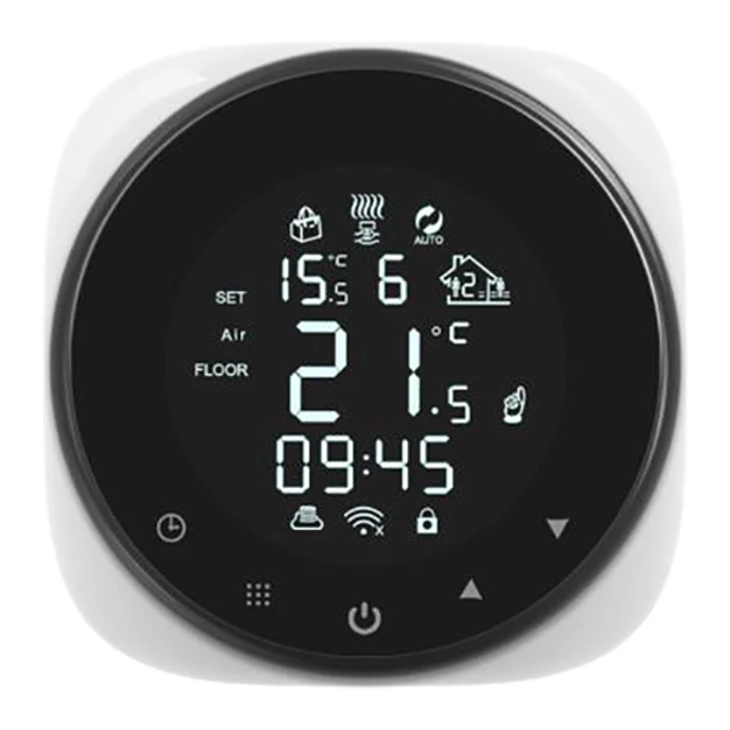 

Smart Wifi Thermostat Temperature Controller Match Works With Alexa And Google Home