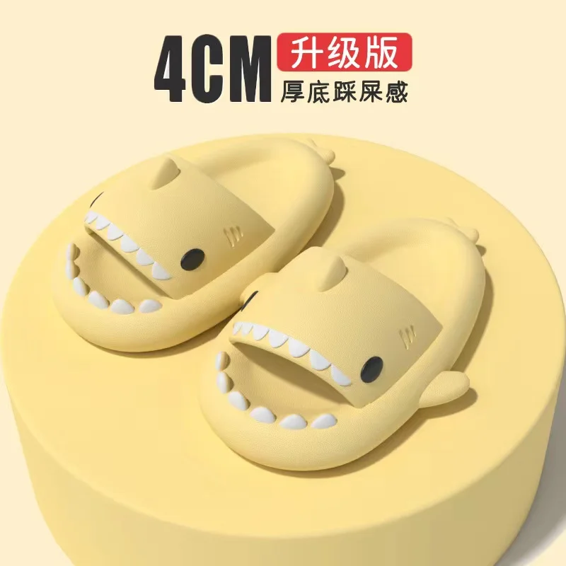 EAEOVCNI2024 новинка Летние сланцы в виде акулы для мужчин и женщин сандалии ванной