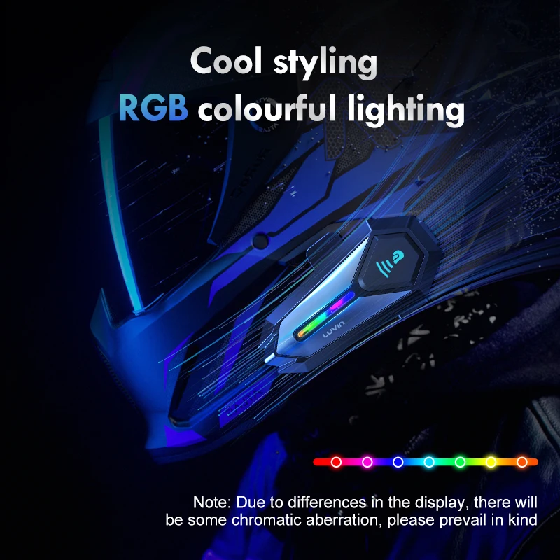 Bluetooth-гарнитура Luvin G8 Mfreedconn для мотоцикла водонепроницаемая