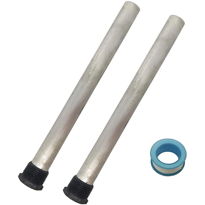 

2 Pack Rv Heater Anode Rod Rv Hot Water Tank Anode Rod for Suburban for Morflo - 9.25 & 3/4 inch Thread