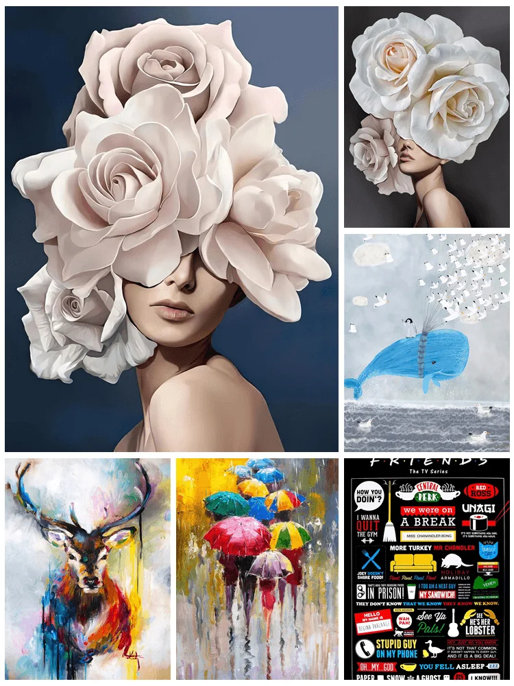 

Canvas Painting Posters on the Wall Decoration Painting Modern Paintings Nordic Decor Home Living Room Decoration Poster Bedroom