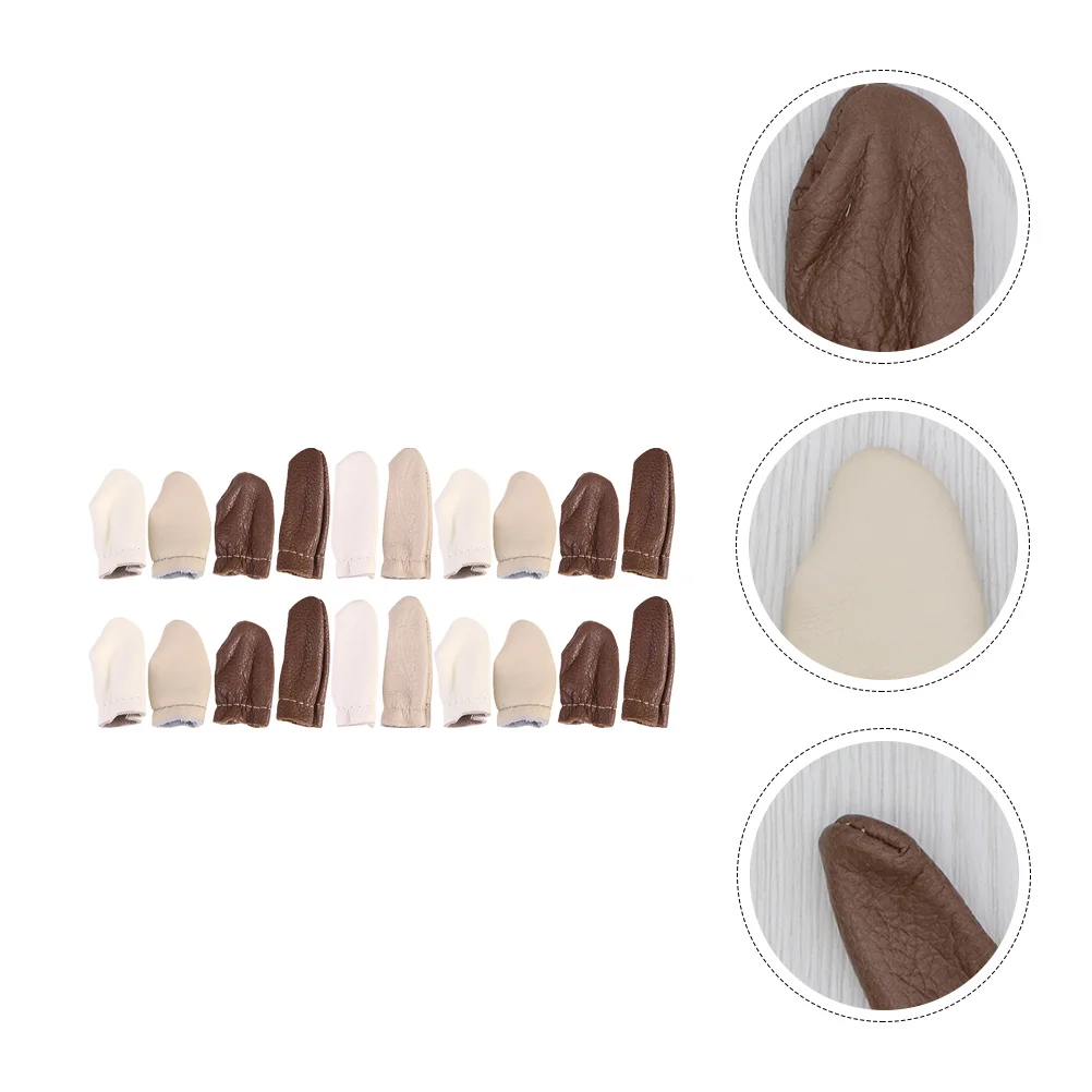 

Fingerprotector Sewing Guards Cots Protectors Thimble Thumb Feltingneedle Knitting Covers Guard Fingertip Diy Condoms Cover Hand