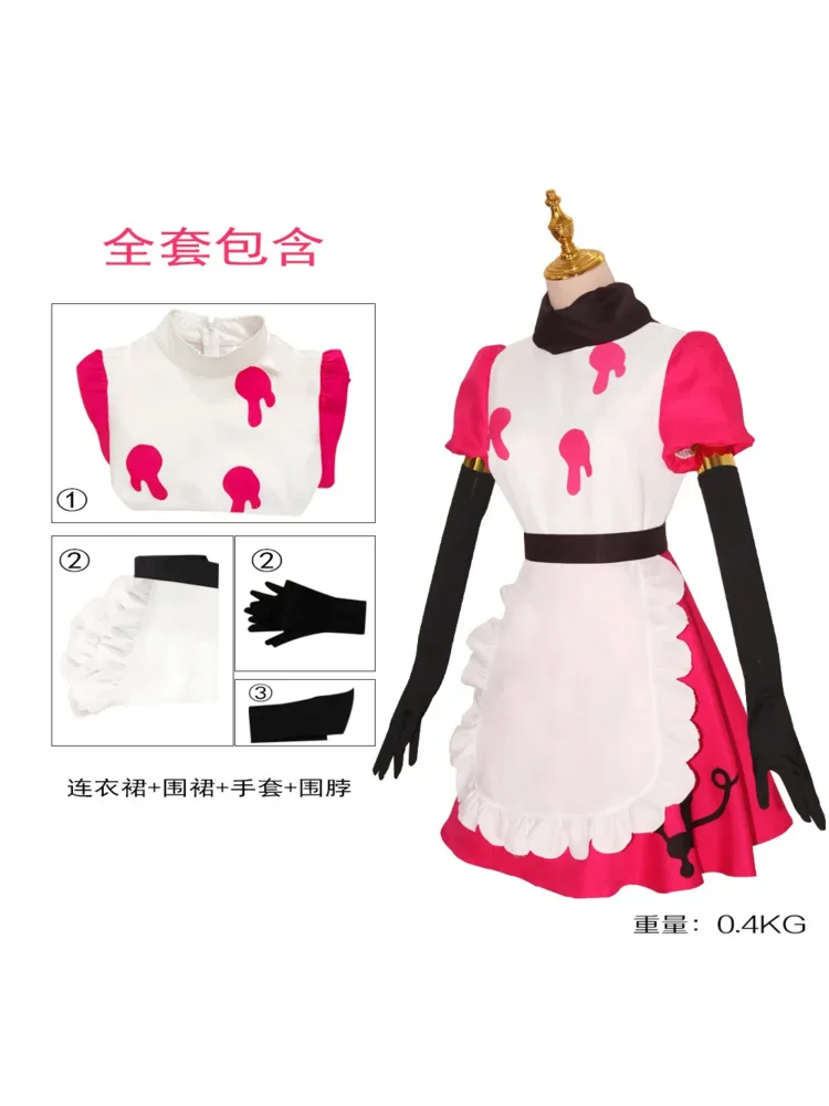 Милый Дьявол Нифти Аниме Хазбин Нифф Косплей Костюм Ролевая игра Одежда Униформа