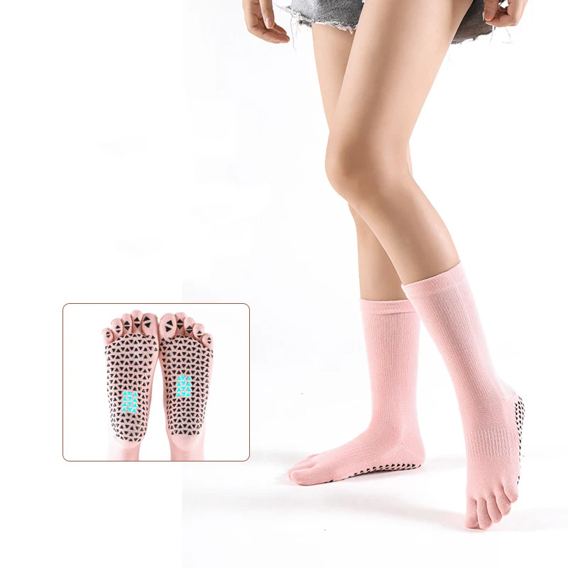 Yoga Socks Professional Non-slip Ladies Dance Beginner Sweat-absorbing Sports Socks Trampoline Socks Women Slippers Socks Women