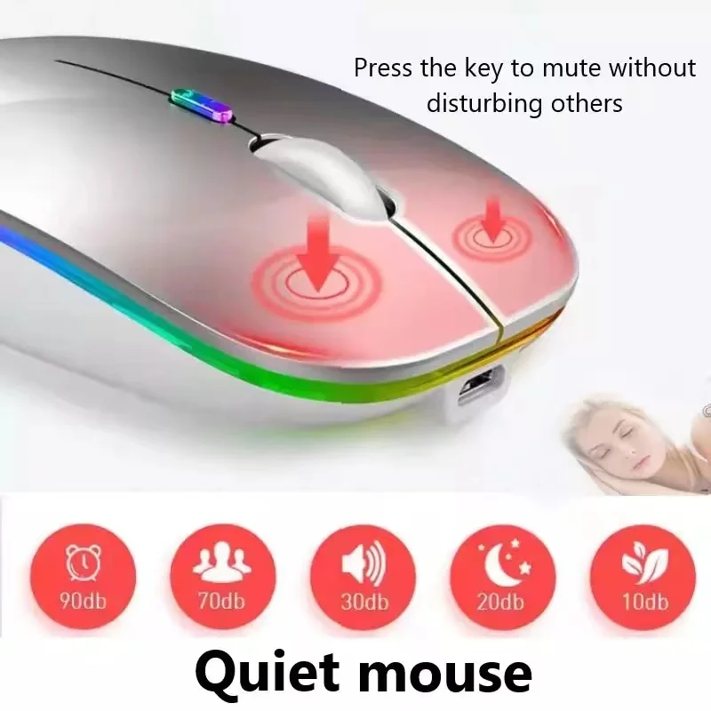 Bluetooth USB Беспроводная мышь Magic 2 бесшумный лазерный эргономичный дизайн сенсорный