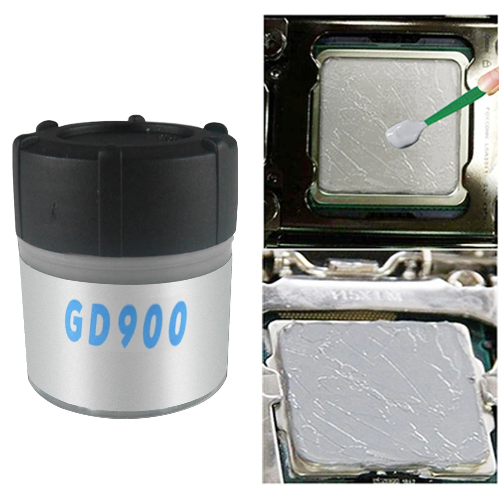 GD 900 30 г Серый нано GD900 содержащий серебряную теплопроводную смазку силиконовая