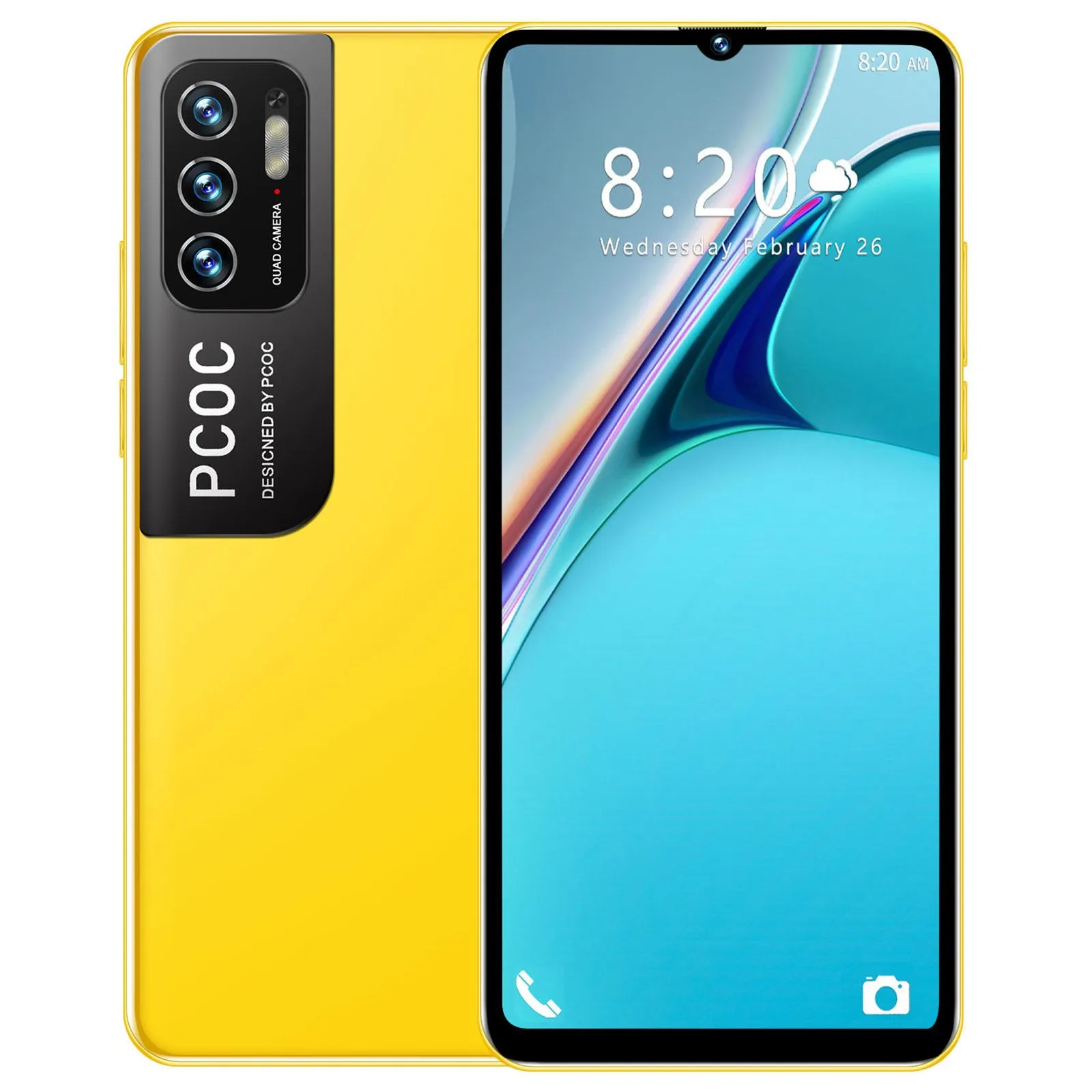 Новые дешевые многофункциональные смартфоны Android 6 3 большой экран RAM1GB + ROM8GB с