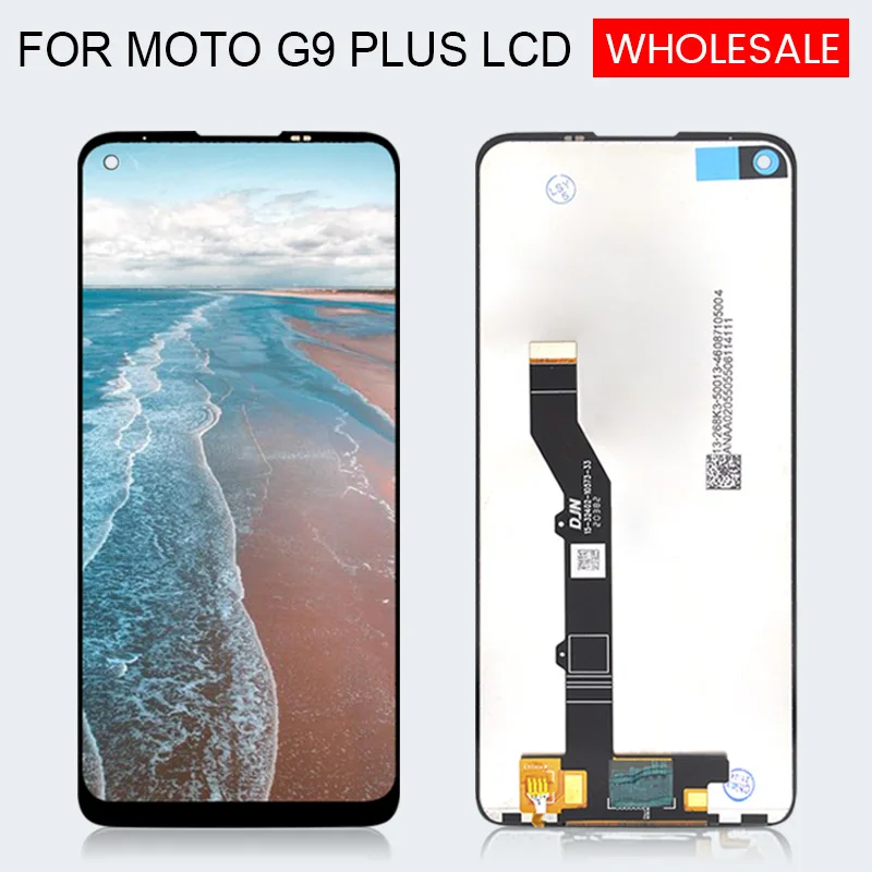

Сенсорный ЖК-экран 6,81 дюйма для Motorola Moto G9 Plus, стеклянный экран с дигитайзером в сборе, дисплей XT2087-1, бесплатная доставка с инструментами