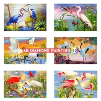 crane diamond painting nature ab dill paintings on the wall pictures diamonds 5d fast delivery mosaic embroidery full art kit