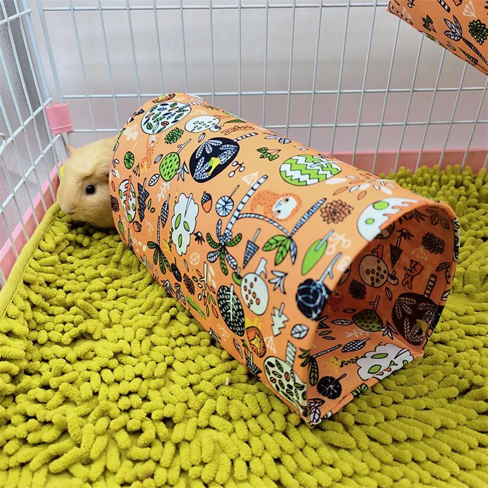 

Hamster Play Tubes Forest Pattern Hideout Tunnel Toy Pet Supplies For Guinea Pig Rabbit Hedgehogs Chinchillas Hamster Toys