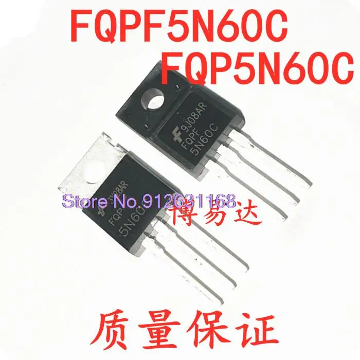 

20PCS/LOT FQPF5N60C 5N60C FQP5N60CTO220F FQPF5N60C