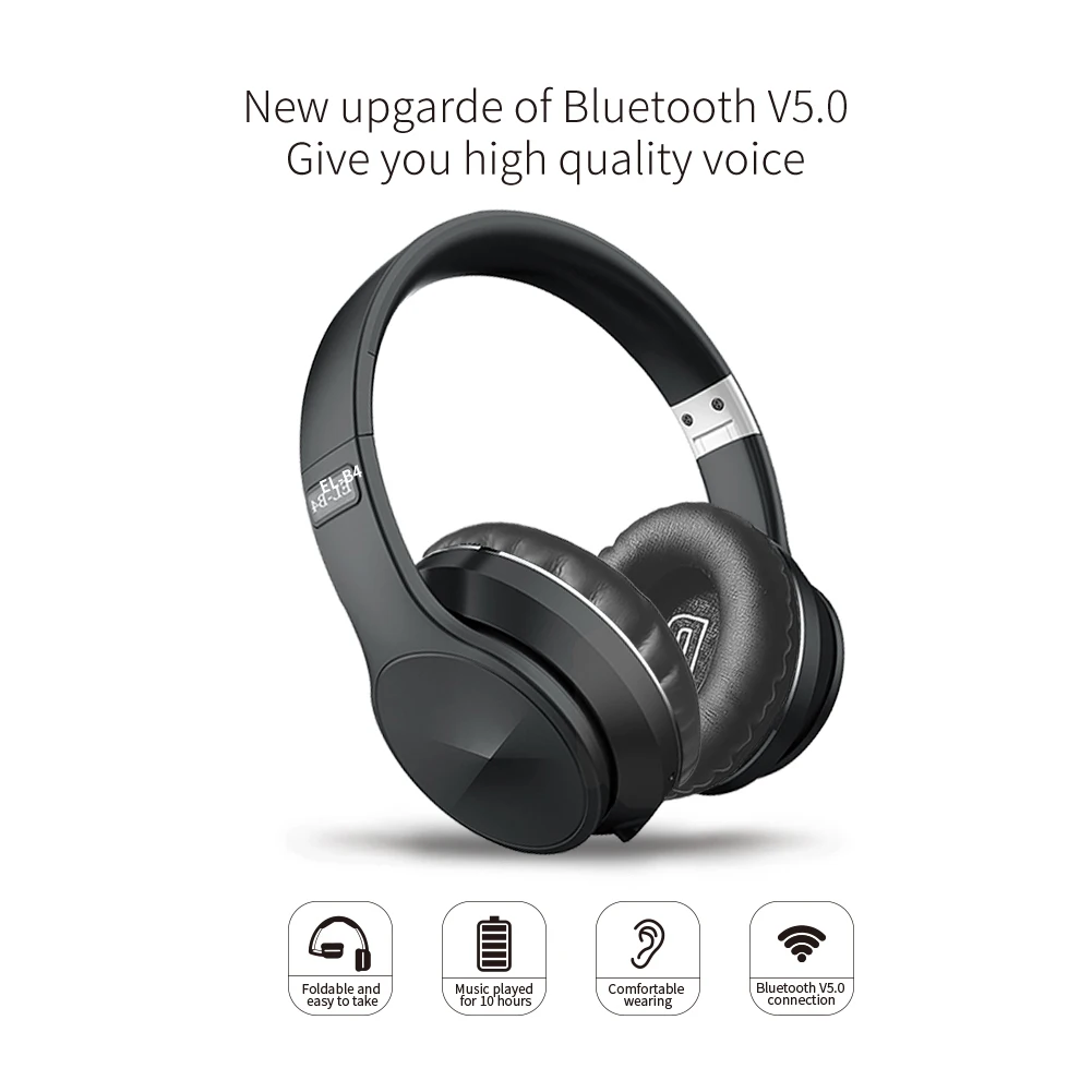

Bluetooth Headphones With Microphone Active Noise Cancelling Wireless Headset HIFI Stereo Surround ANC Sport Gaming Earphones