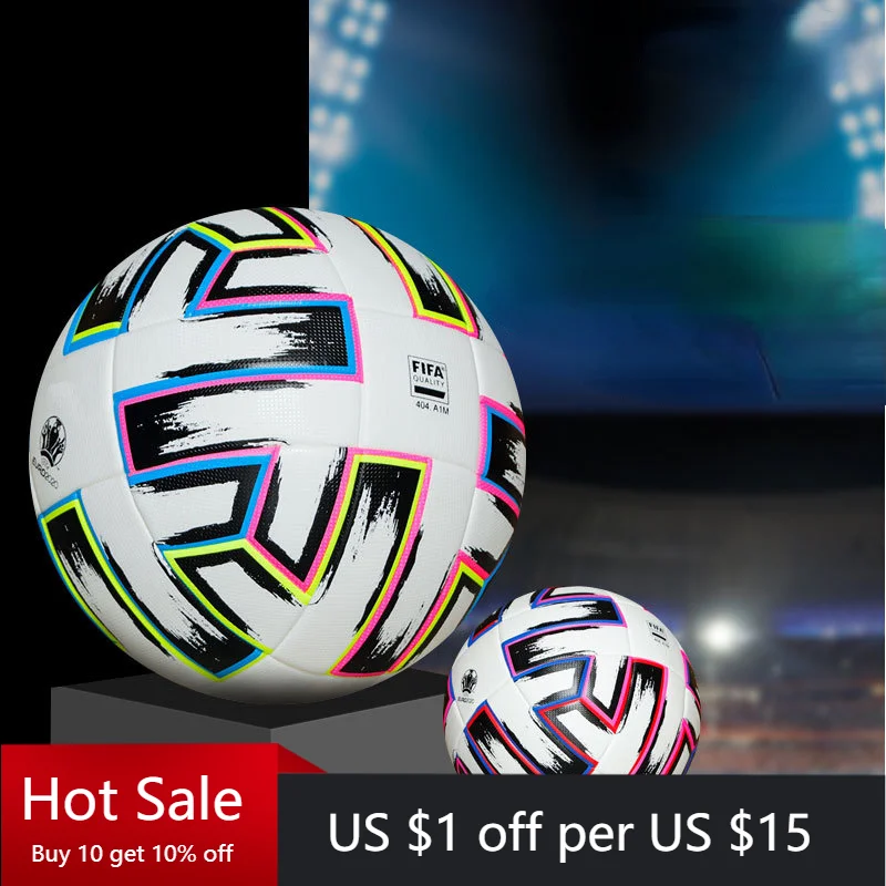 

Size 5 Size 4 Student Competition Football Soccer Ball Professional Training Balls Pu Material Sports Match League Outdoor Fun