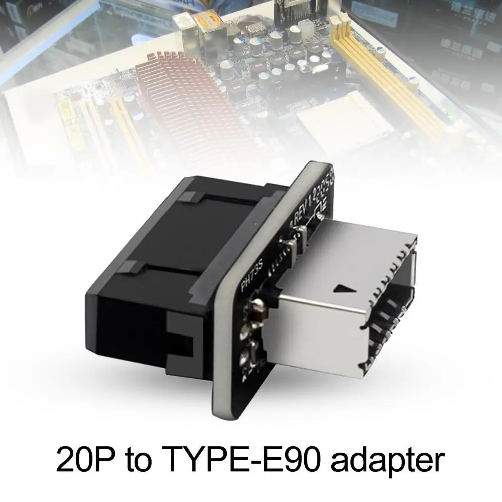 

USB-адаптер для штекера, переходник с USB 3,0 19P/20P на фото 90 градусов, передний шасси с разъемом типа C, PH73S / PH73A / PH73B