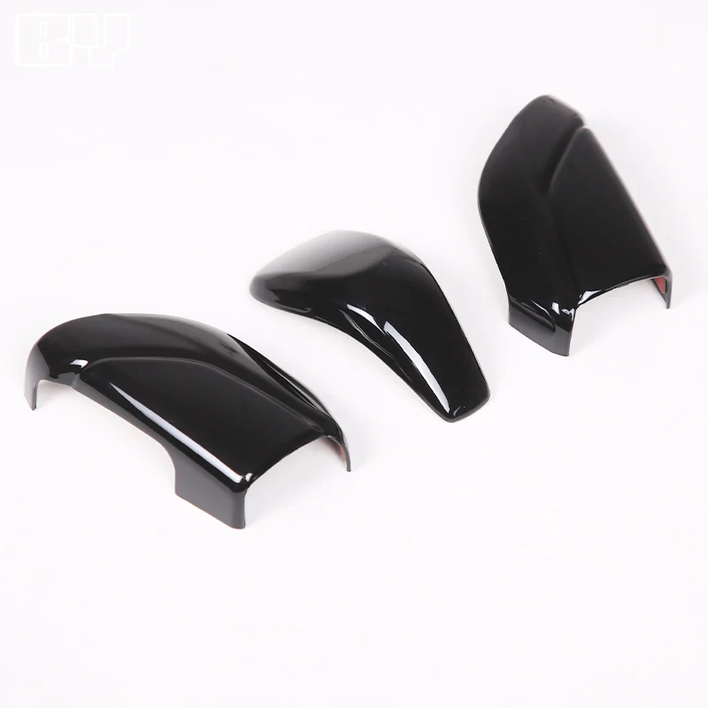 Цветная ручка переключения передач из АБС-углеродного волокна рамка наклейка