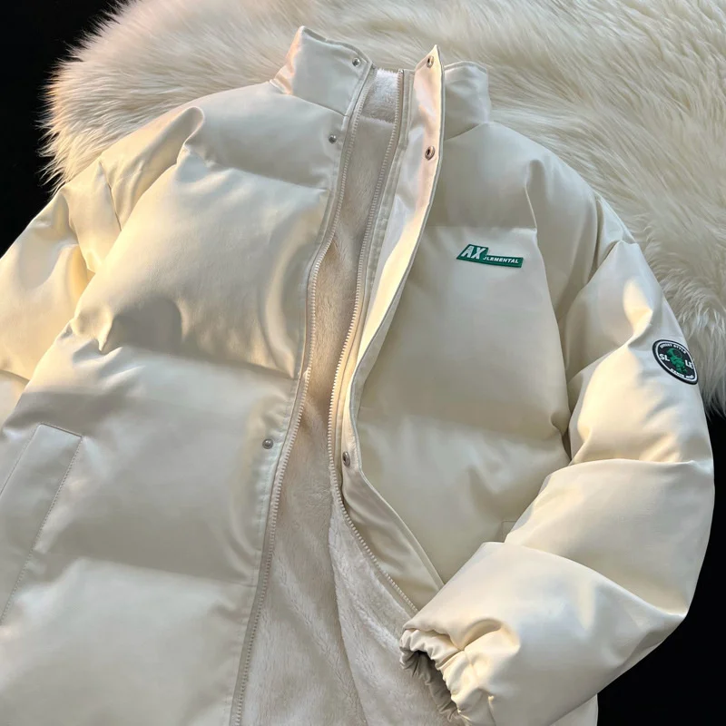 2022 Autumn Winter Mens Cotton Padded Jackets Women Couple Fashion Casual Outdoor Jackets Warm CoatOutwear Thicken Down Coats