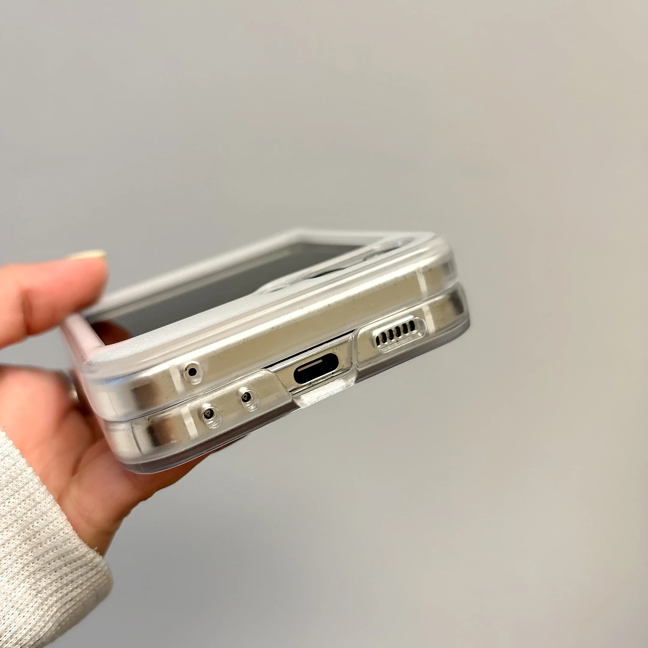 Чехол для Motorola Razr 50 Ultra razr50Ultra роскошный блестящий прозрачный складной