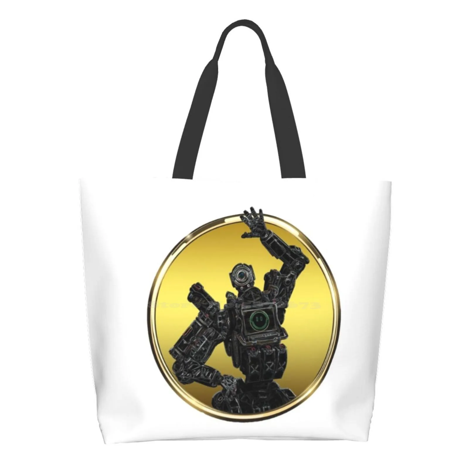 

Apex Legends Golden Border Pathfinder Girls Handbags Shoulder Bags Large Size Apex Legends Apex Legends Apex Legends Apex