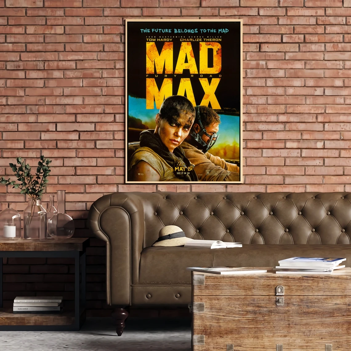 Безумный Макс постер фильма холст художественный принт украшение дома настенная