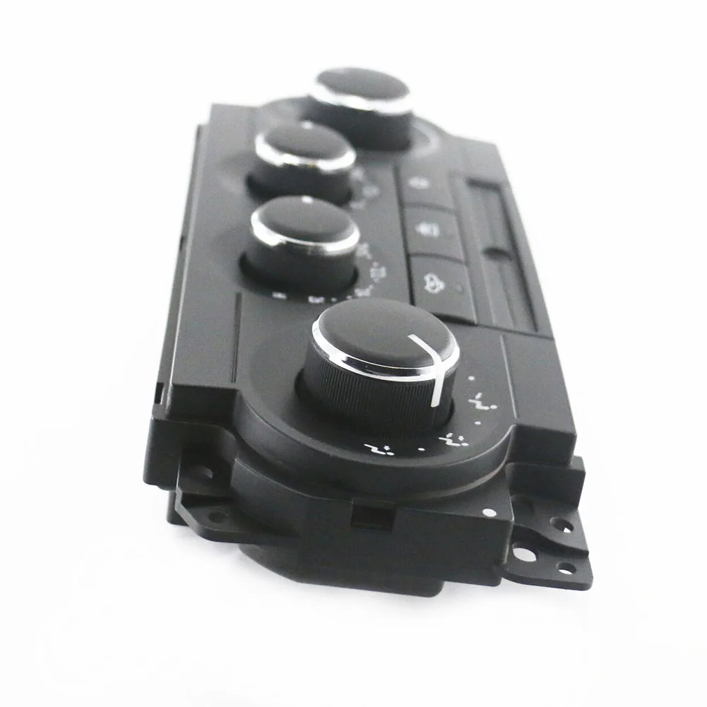 

Control Panel A/C Heater Climate Replacement Switch Button 55111872AA 55111872AB Accessories Black Car Brand New