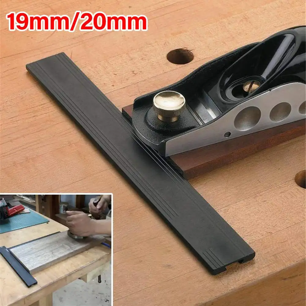 

19mm 20mm Woodworking Planing Stop Board Planing Baffle Workbench Positioning Fixing Clamp Aluminum Baffle Plate Bench Dogs