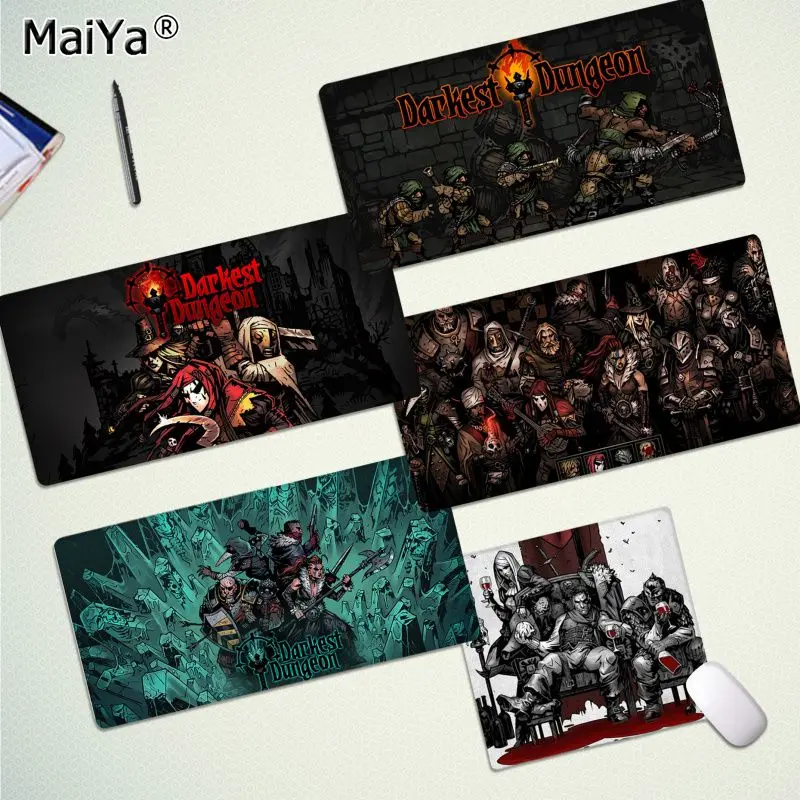 

Maiya Darkest Dungeon New Designs Comfort Mouse Mat Gaming Mousepad Size for Cs Go LOL Game Player PC Computer Laptop