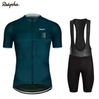 Комплект велосипедной одежды 2022, командный комплект из Джерси, мужская одежда Raphaful с коротким рукавом для горного велосипеда, велосипедная форма, мужская одежда