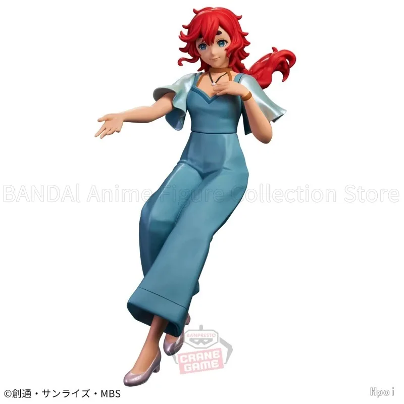 Фото В наличии Оригинальная фигурка BANPRESTO MOBILE SUIT GUNDAM The WITCH From MERCURY MIORINE REMBRAN/Suletta Mercury Ending Ver. №2