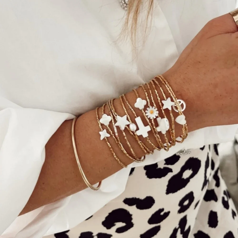 CCGOOD Летний Пляжный браслет стиль бохо изящные украшения из бисера для женщин