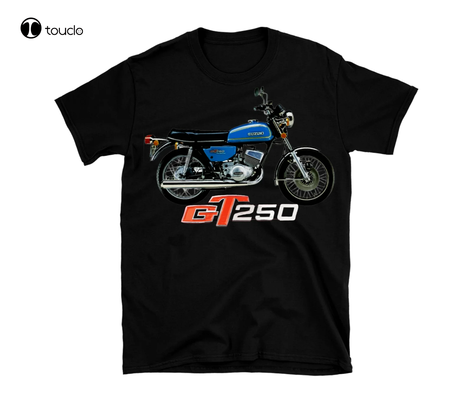 New Gt250 Gt 250 Motorcycle T Shirt Printed Inspired Classic Suz Tee Shirt Xs-5Xl Womens Sweatshirt Custom Gift Streetwear