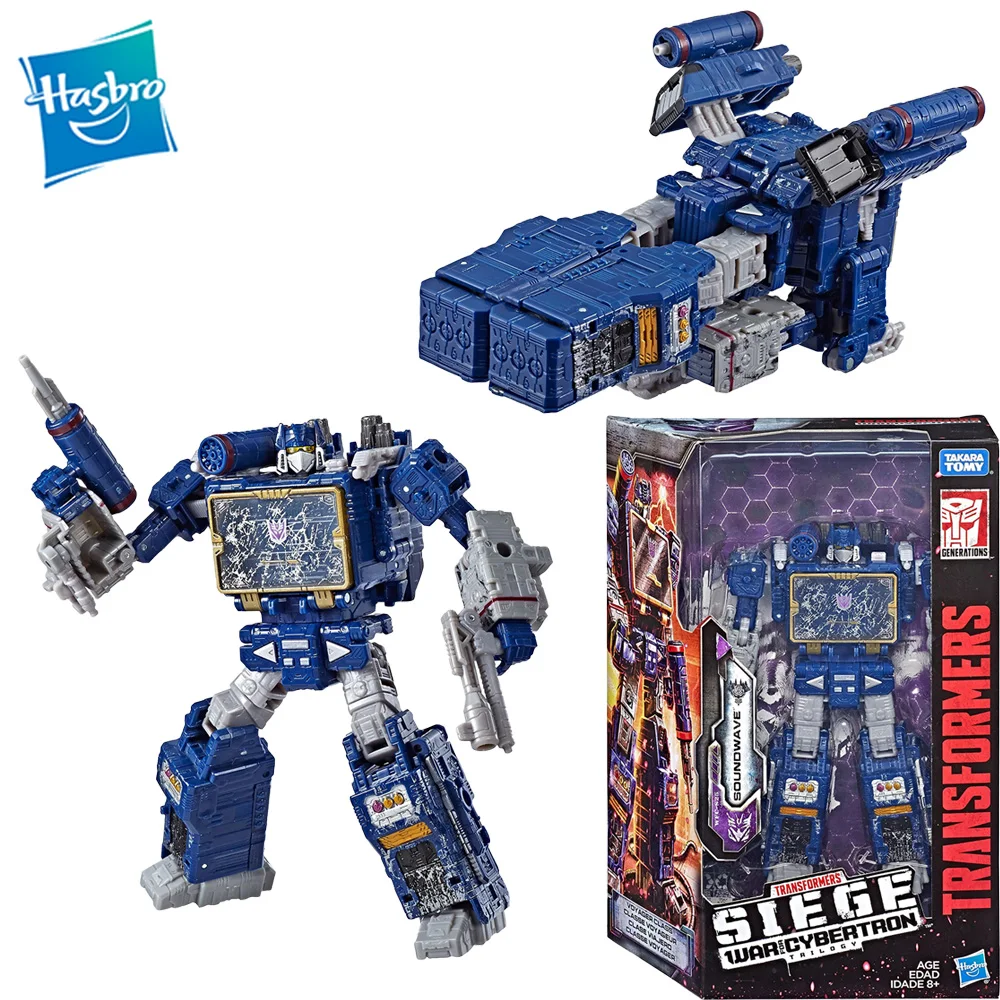

[В наличии] фигурка Hasbro Трансформеры поколения война за Кибертрон: осада Voyager WFC-S25 Soundwave Коллекционная Игрушечная модель