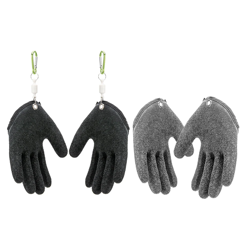 

Нескользящие уплотненные перчатки для ловли рыбы, рыболовные перчатки для рыбалки с защитой от проколов и разрезов