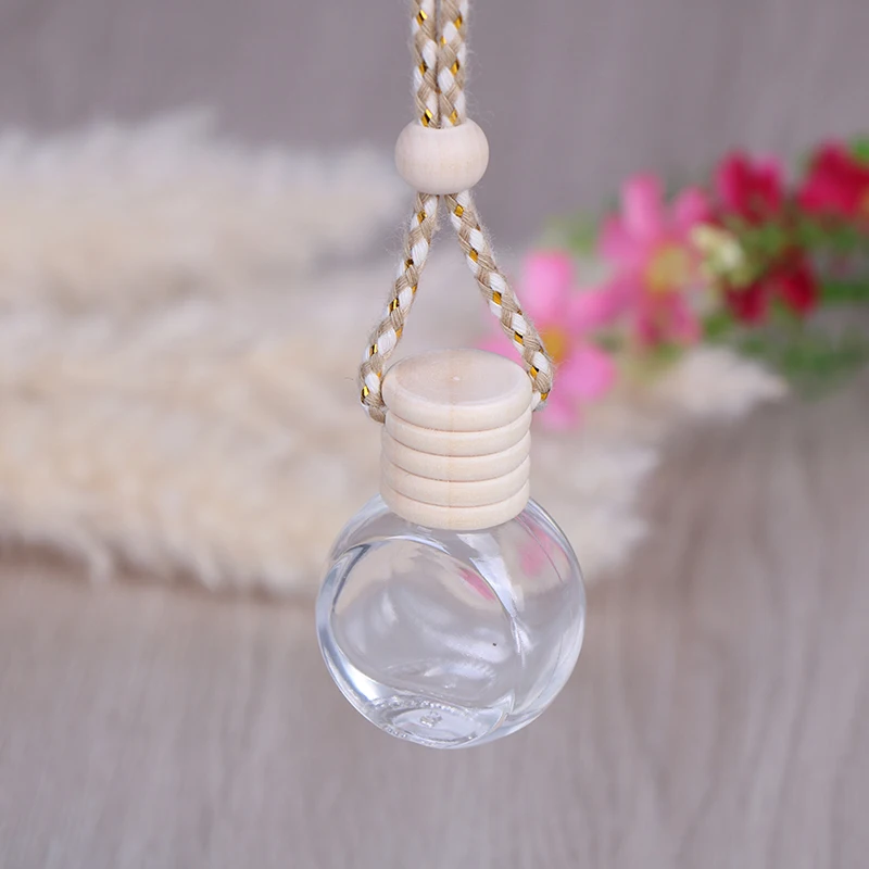 

1pc Perfume Bottle for Essential Oils Car-styling Perfume Fragrance Accessories Air Freshener Auto Pendant Ornament