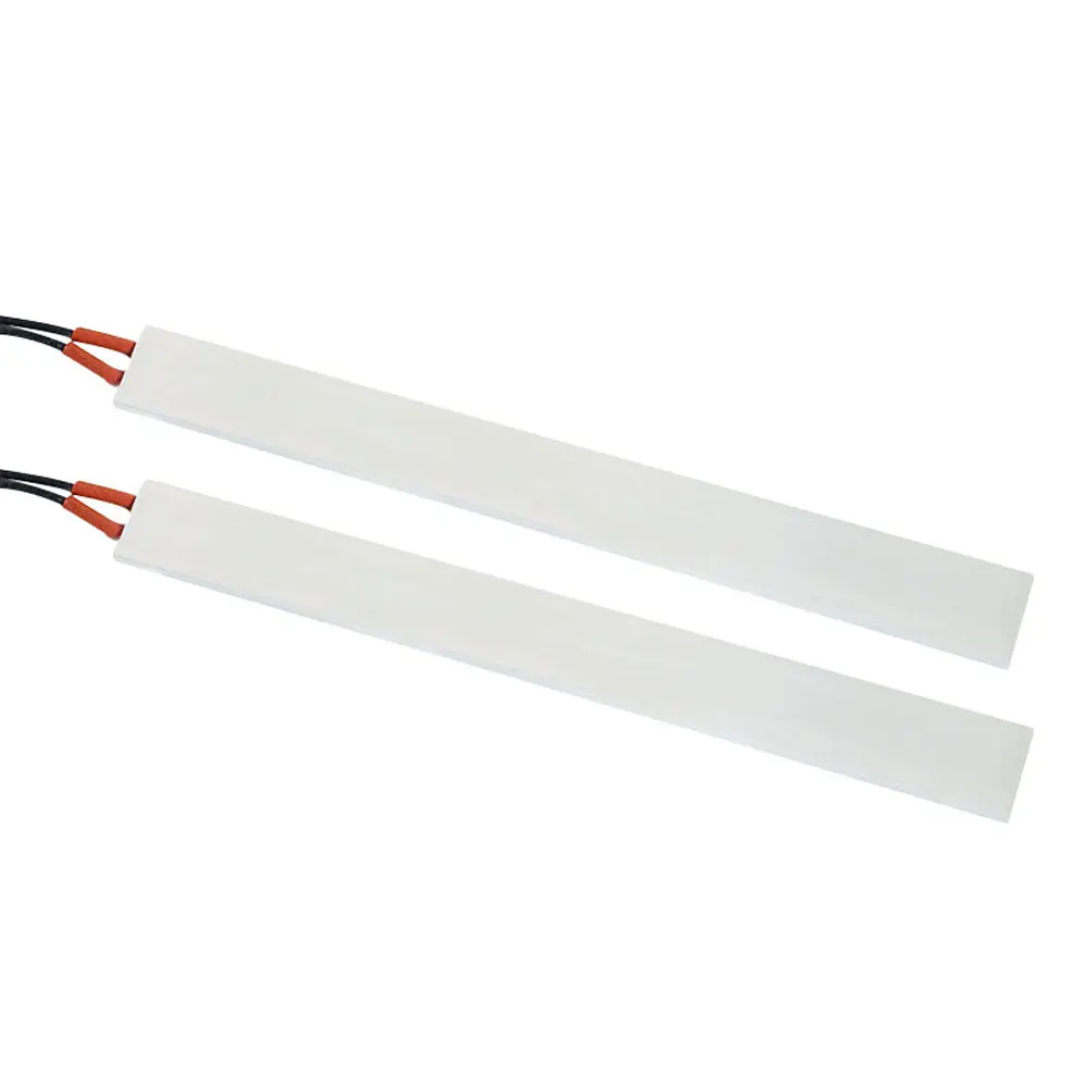 

12V 24V 220V 200x21x5mm PTC Heater Element Constant Thermostat Thermistor Air Electric Heating Sensor incubator Aluminum Shell