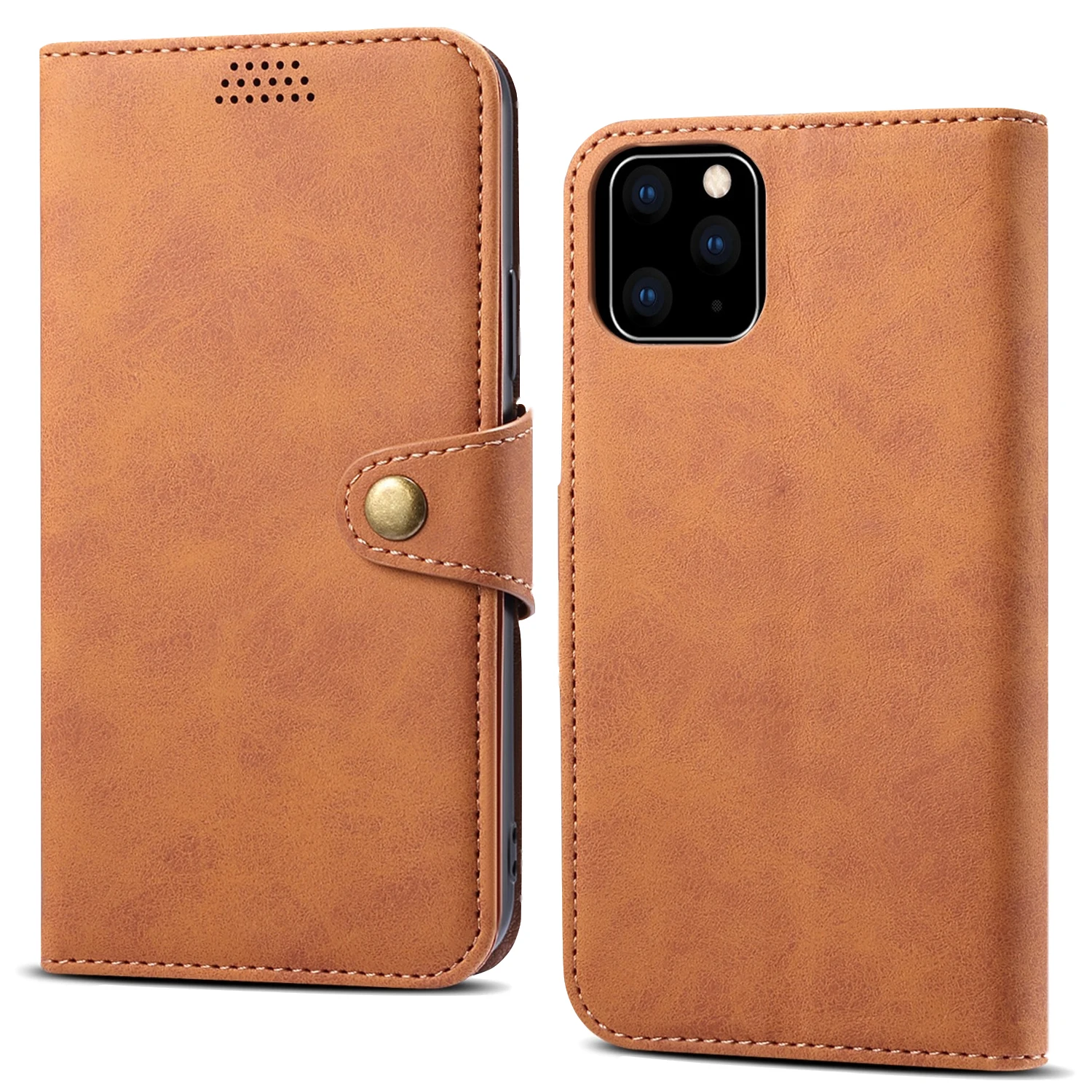 

Leather Phone Cases For Apple Iphone 14 13 12 11 Pro Max Plus With Retro Wallet Cards Holder Luxury Cover Case