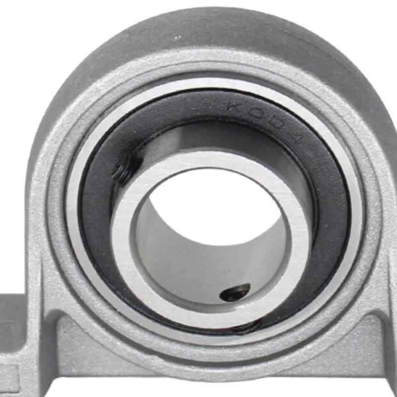 Free Shipping High Quality Zinc Alloy Diameter Bore Ball Bearing Pillow Block Mounted Support 2/4PCS KP003 Diameter(17MM) images - 6