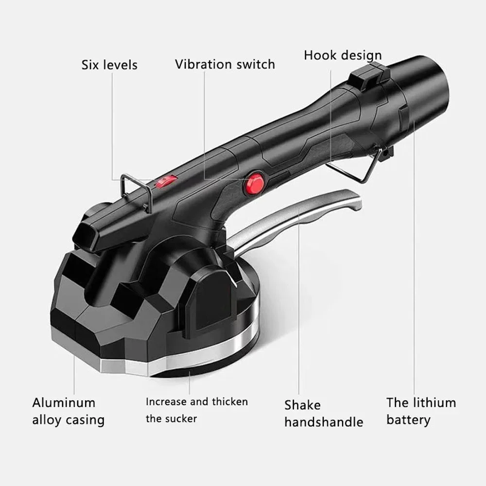 Carrelage électrique à ventouse pour carrelage Машина poncer les carreaux de sol outil niv световой автомобиль