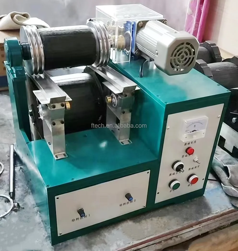 STCG120 Сухой магнитный сепаратор для добычи железапеска, высокая интенсивность 0-14000GS, лабораторный магнитный сепаратор (art.: 3920d487512ca) - 3920d487512ca