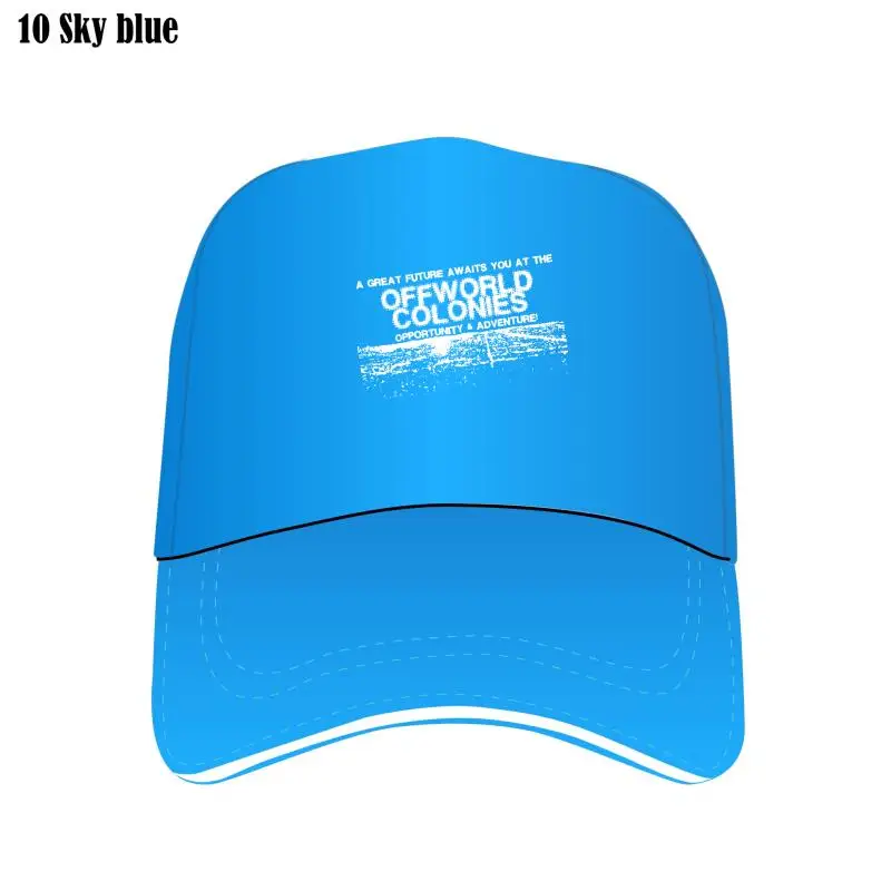 

Blade Runner Custom Hat Offworld Colonies Unisex And Lady Sunscreens Available Up To One Size Cult Movie Bill Hat