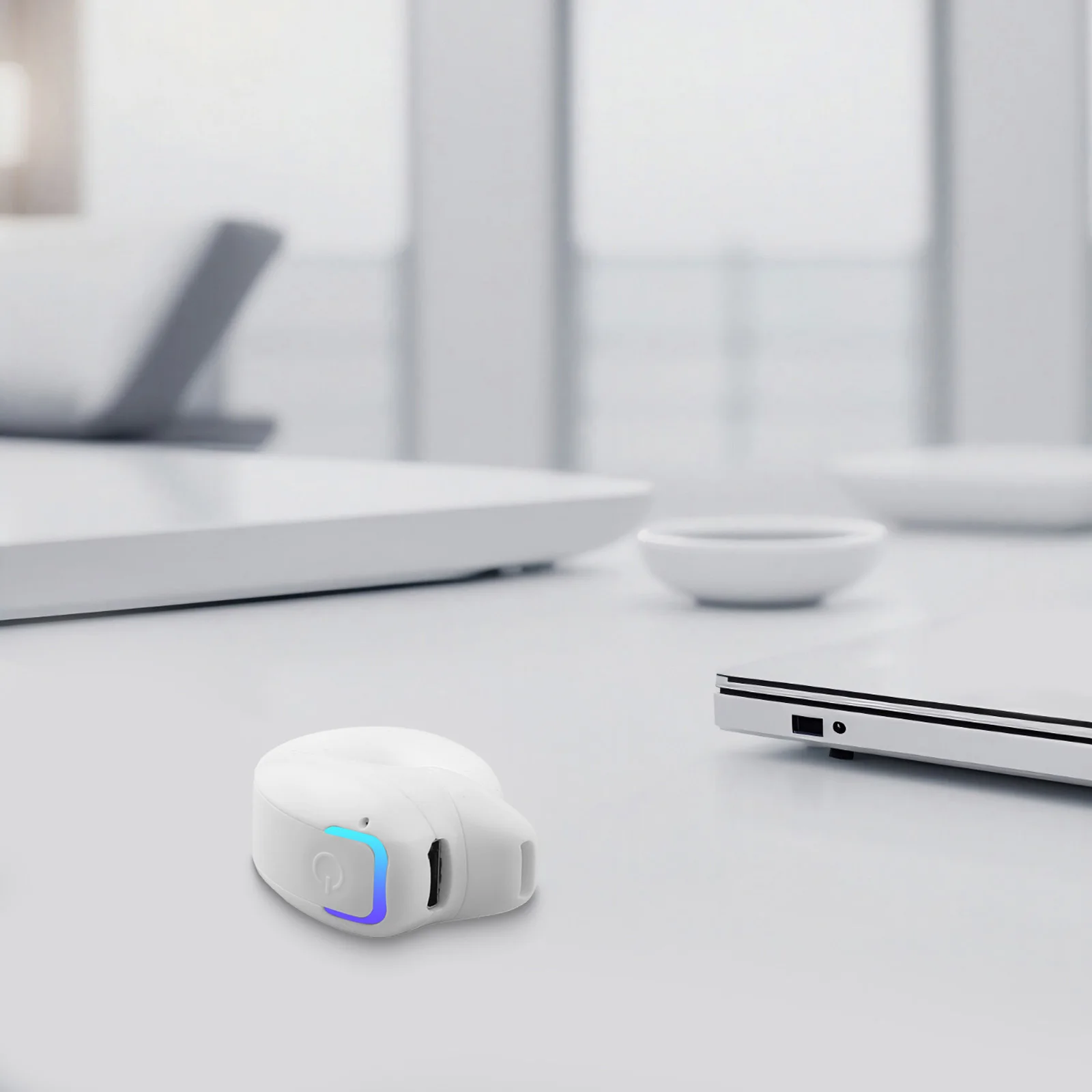 Фото Лидер продаж GD28 для наушников Bluetooth с клипсой на одном ухе, спортивные стереонаушники с костной проводимостью и шумоподавлением №2