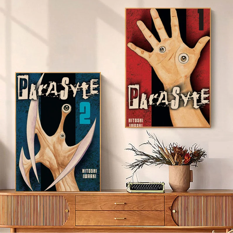 

Parasyte Classic Movie Posters Kraft Paper Vintage Poster Wall Art Painting Study Decor Art Wall Stickers