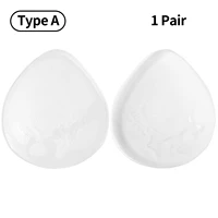 1pair women nipple cover bikini private parts stickers water drop silicone bottoms crotch swimming waterproof protective sticker