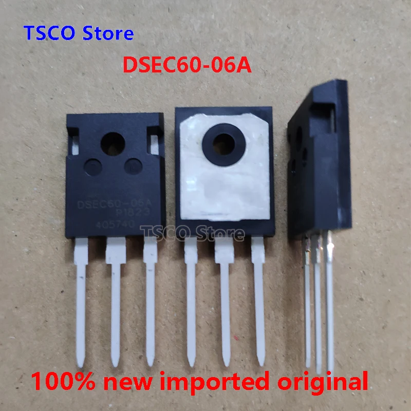 (10 шт.)   DSEC60-06A   Φ 100% Новый оригинальный 60A 600V (выпрямительное переключение диодов)