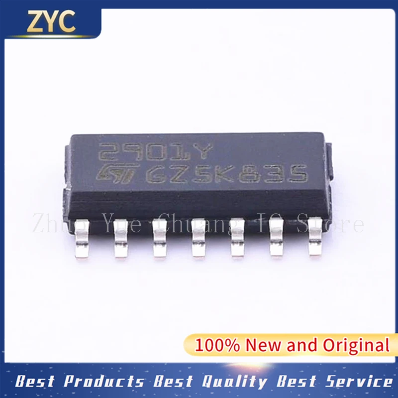 

10 шт./партия LM2901YDT 2901Y SOP14 100% Новый оригинальный IC чип