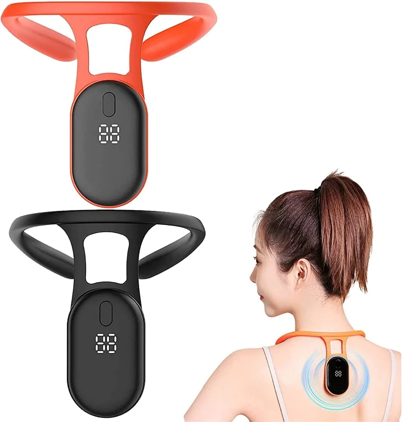 1pcs Ultrasonic Portable Lymphatic Soothing Body Shaping Neck Instrument, Portable Massager for Men and Women kyphotone