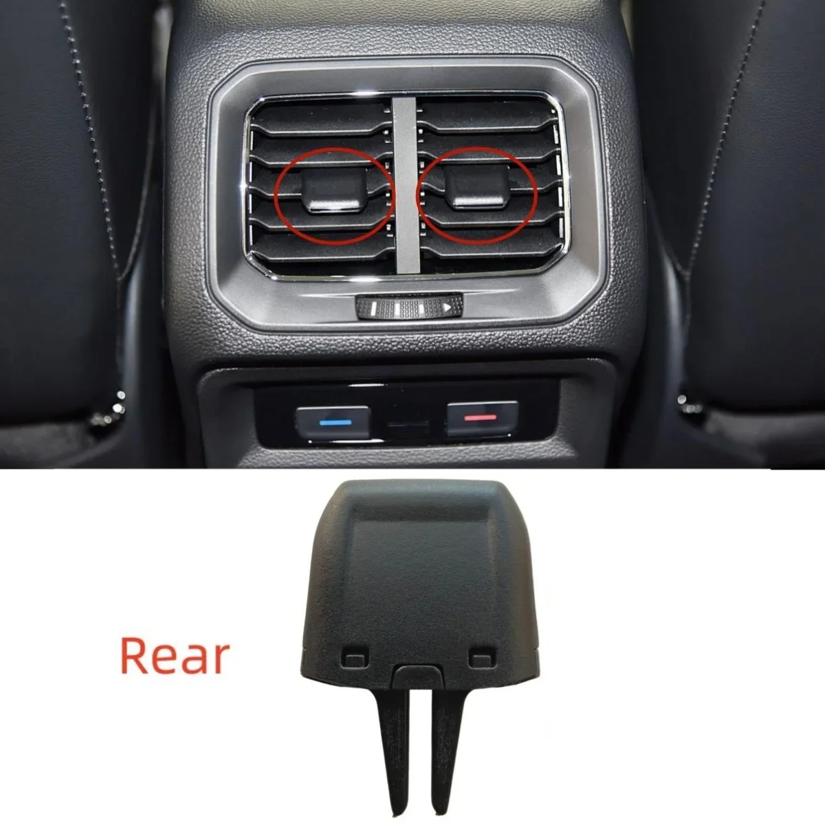 1/2/4/6 шт. передняя и задняя приборная панель вентиляционное отверстие