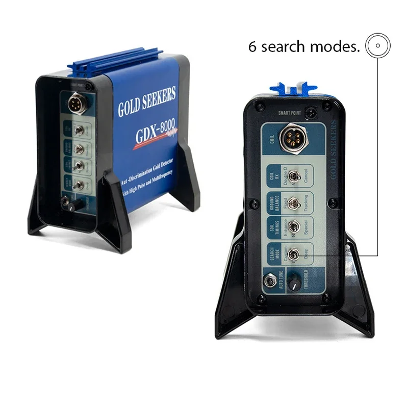 Оригинальный катушечный детектор металла новейшее обновление GDX8000 поиск золотых