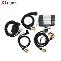 12v24v mb star c3 full chip multiplexer with 5 cables auto diagnostic tool without software mb star c3 support cars and trucks
